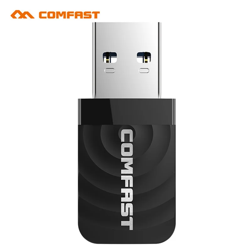 Comfast Wi Fi адаптер AC1300Mbps USB3.0 Dongle Беспроводной 5 ГГц/2 4 ГГц двухдиапазонный 802.11AC USB для