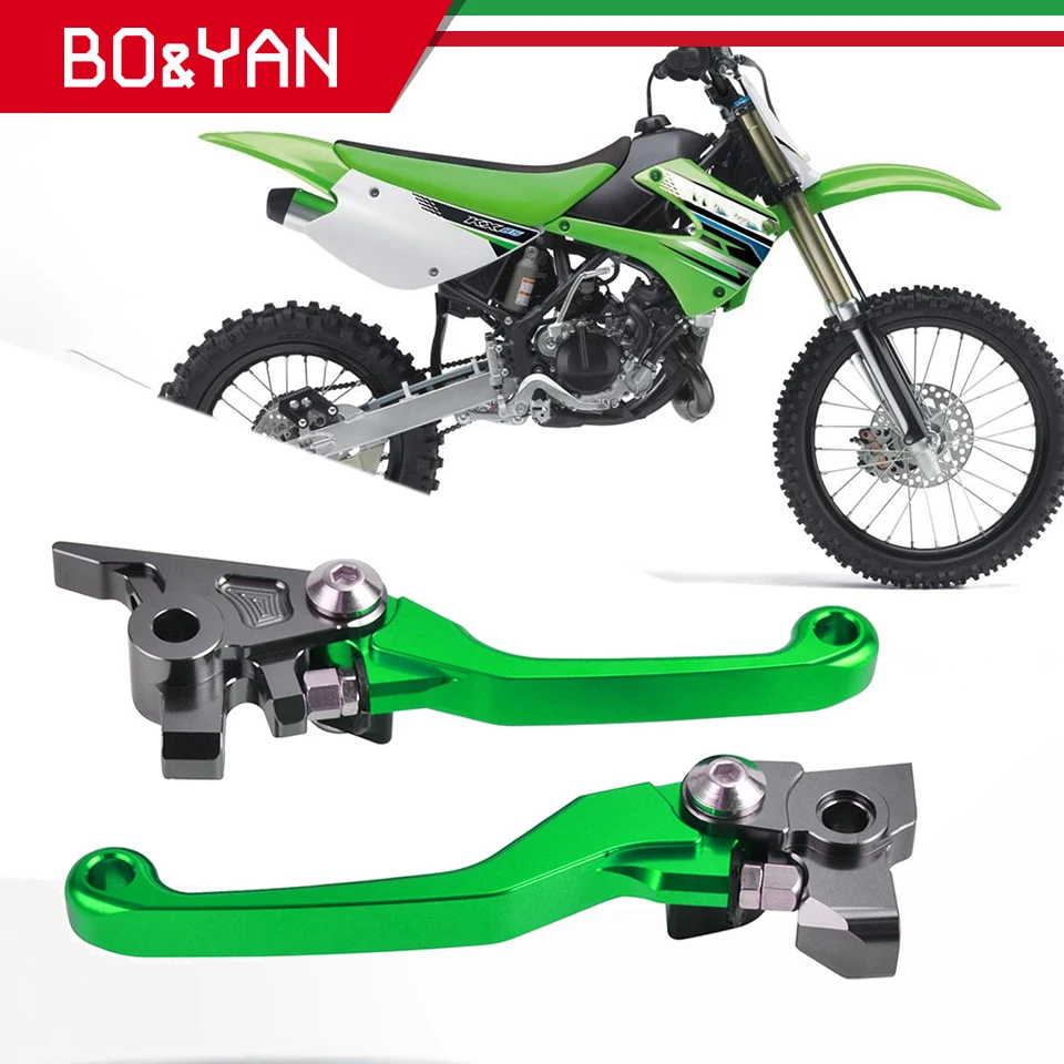 

Для Kawasaki KX85 KX65 KX 65 85 125 250 250F kx65 kx85 2001-2019 KX125 KX250 Мотоцикл CNC Dirt Bike тормозной рычаг сцепления