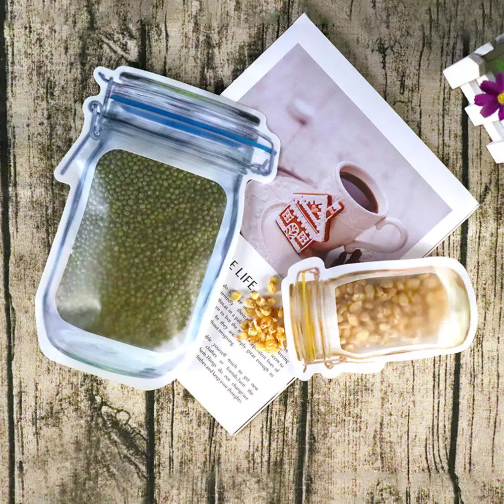 Многоразовые Пакеты для бутылок 4 размера пакеты хранения свежей еды конфет