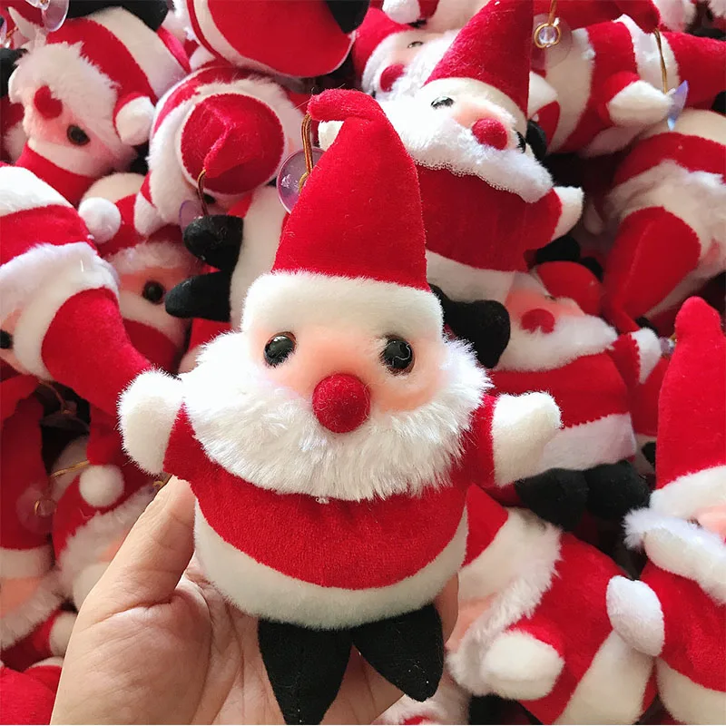 15 см Рождественская плюшевая кукла игрушка Санта Клаус гном Подвески Украшения