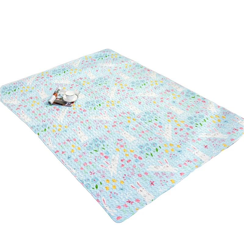 Новый хлопковый коврик для спальни противоскользящий детский ползания