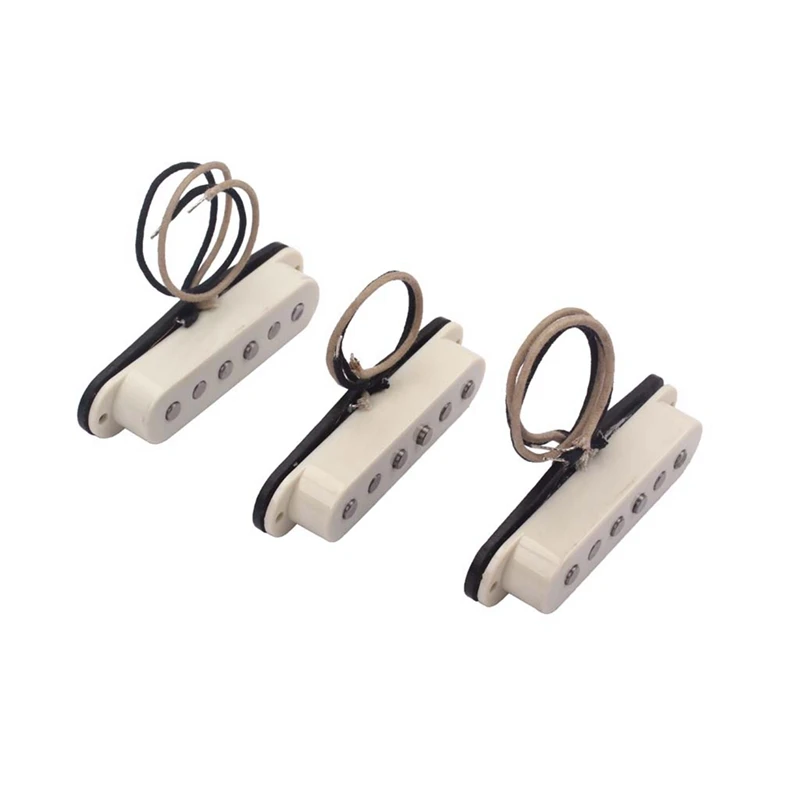 

3PCS Hand Wound Pickups Alnico 5 Pickup Neck/Middle/Bridge Stringed Instruments for ST Electric Guitar