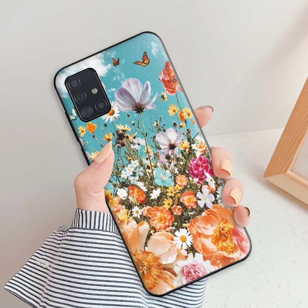 Чехол для Samsung Galaxy A71 - мягкий задний кожух телефона из силикона TPU на SM-A717F 6,7 дюйма.