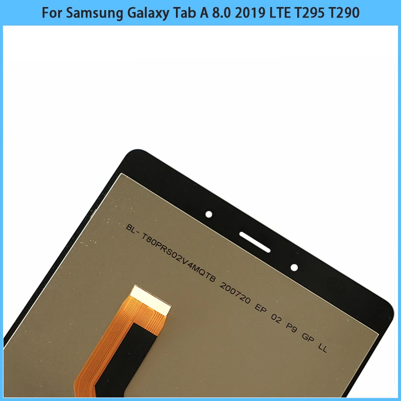 

New T295 Lcd Touch Panel For Samsung Galaxy Tab A 8.0 2019 LTE SM-T295 T290 Display With Touch Screen Digitizer Sensor Glass