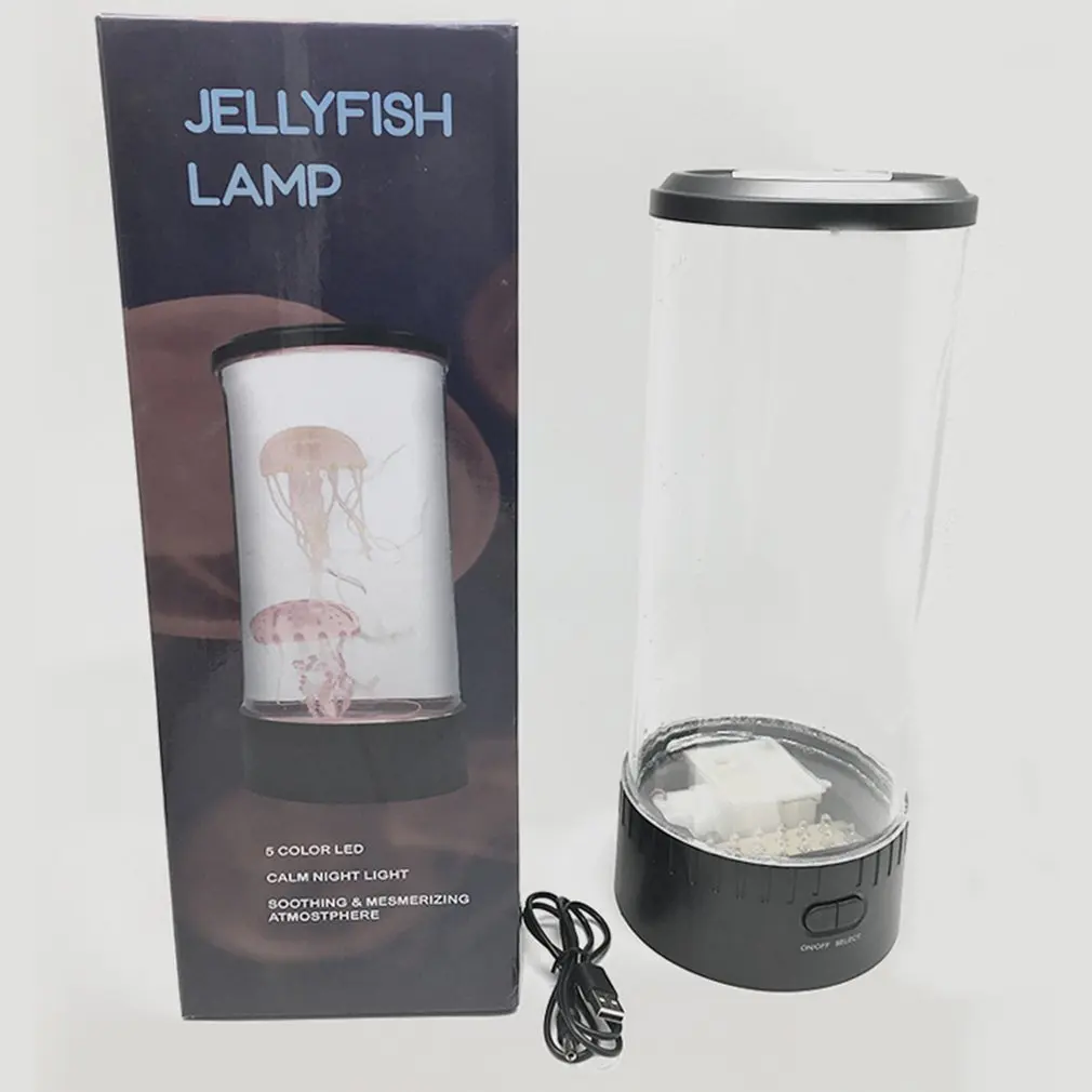 

Table Lamp Jellyfish Light Colorful Color Changing Atmosphere Light Starry Sky Decoration LED Light Mood Jellyfish Light