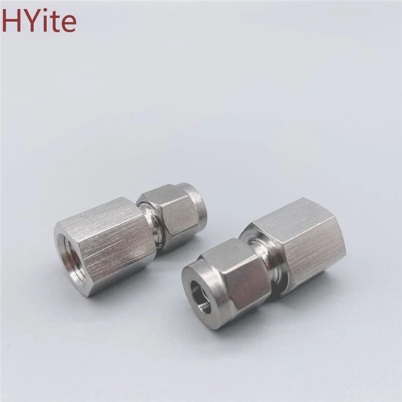 Гайка с быстрым закручиванием 4 мм-14 мм трубка из нержавеющей стали SS 304 фитинги