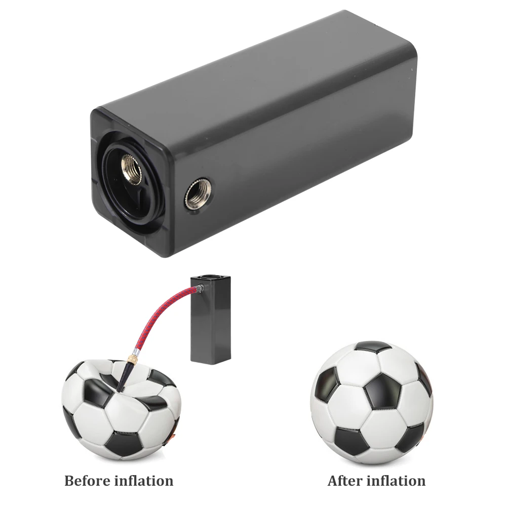 Надувной электрический мини-насос 2 в 1 USB портативный вакуумный насос для