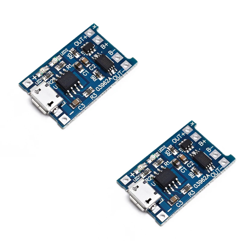 Контроллер заряда литиевой батареи 5 в 1 А защита и зарядка двухфункциональный