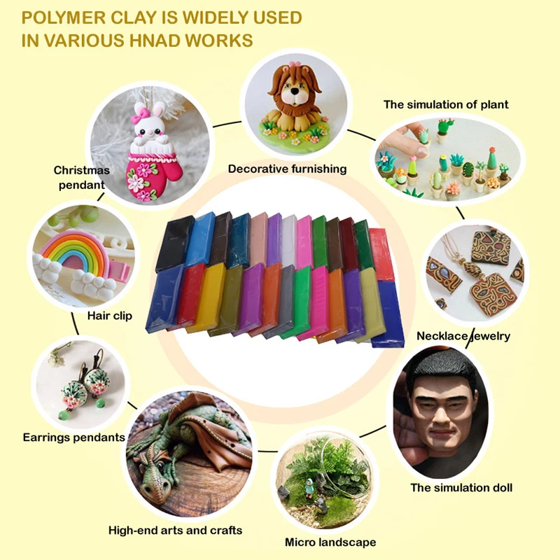 50 цветов безопасная полимерная глина сделай сам мягкая формовочная печь для