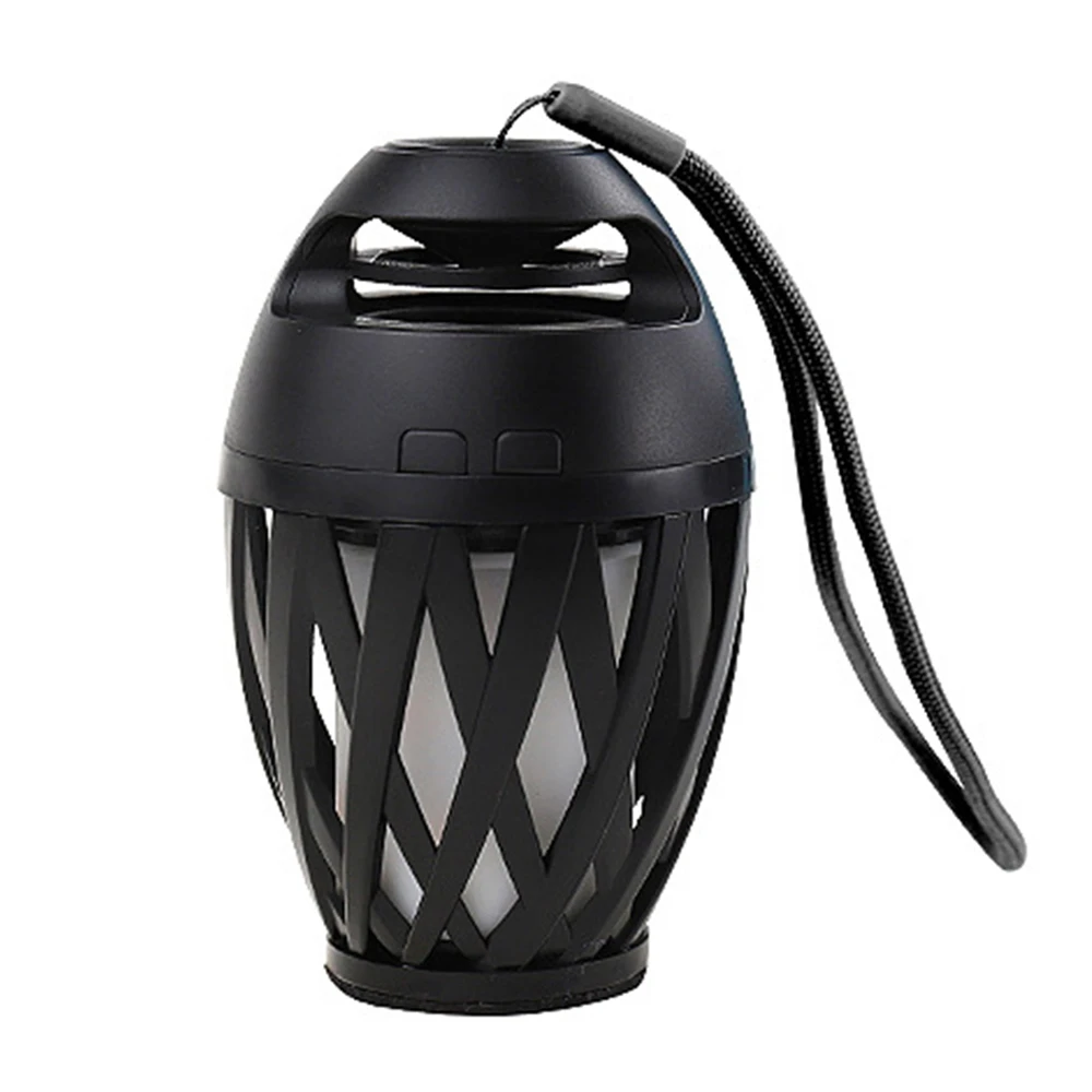 

Flame Lights Bluetooth Speaker Outdoor Portable USB Led Flame Atmosphere Lamp Stereo Outdoor Camping Woofer Loudspeaker System