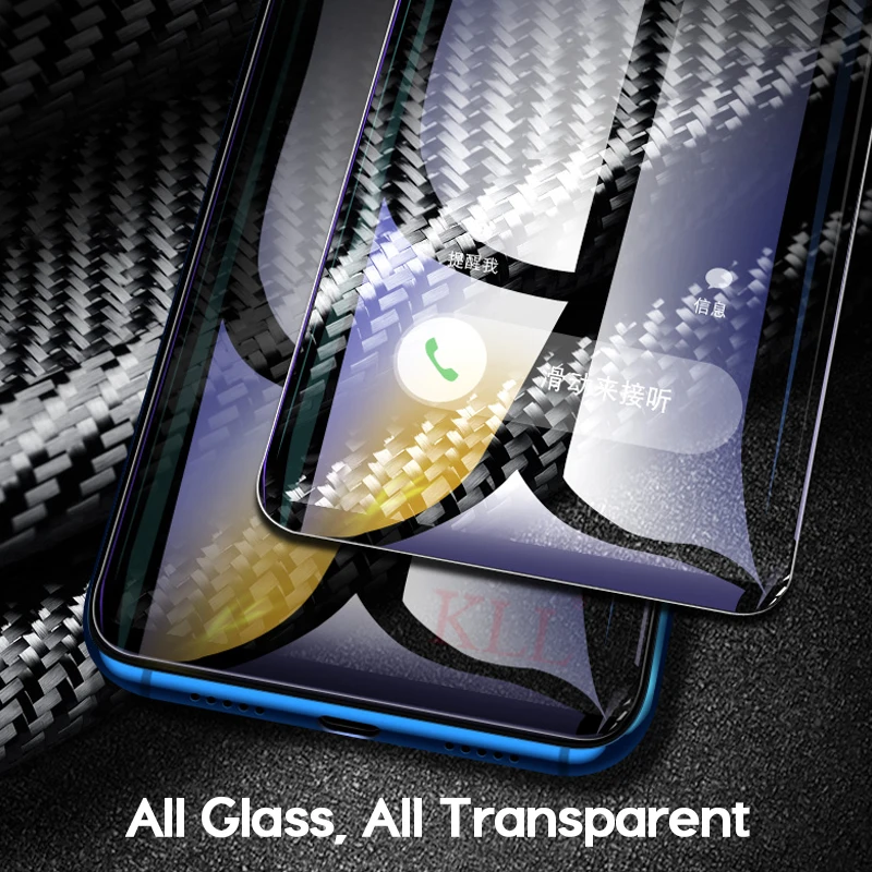 2.5D полное покрытие анти-синий светильник закаленное стекло для OPPO Realme X 3 Pro Защита экрана для OPPO Realme 5 Pro U1 9H твердость
