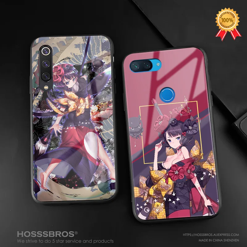 Hokusai Fate Grand Order для Xiaomi Mi 8 9 SE Mix 2 2s 3 RedMi Note 5 6 7 Pro мягкий силиконовый стеклянный чехол