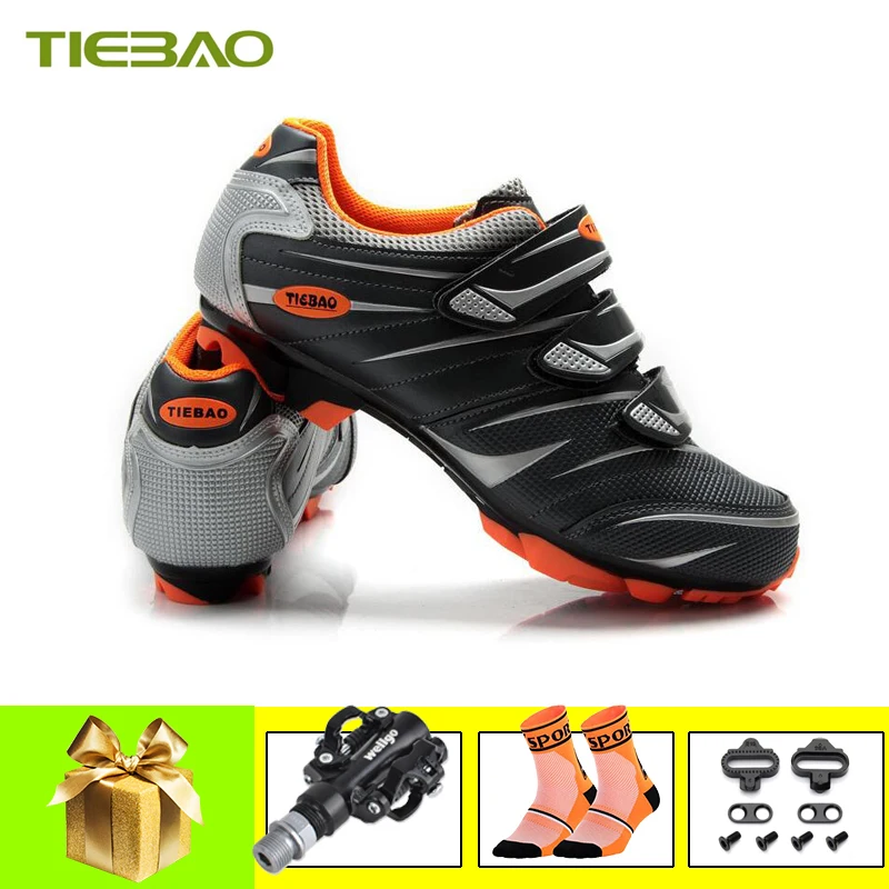 Tiebao Pro велосипедная обувь mtb spd педали горный велосипед для мужчин и женщин zapatillas ciclismo самоблокирующиеся спортивные велосипедные кроссовки - Цвет: pedals for 816A O