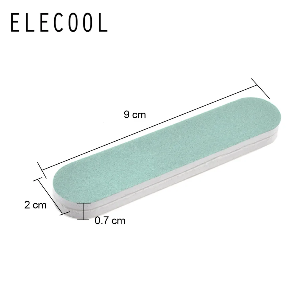 ELECOOL 2 шт. профессиональная красочная пилка для ногтей буфер Полировочный блок