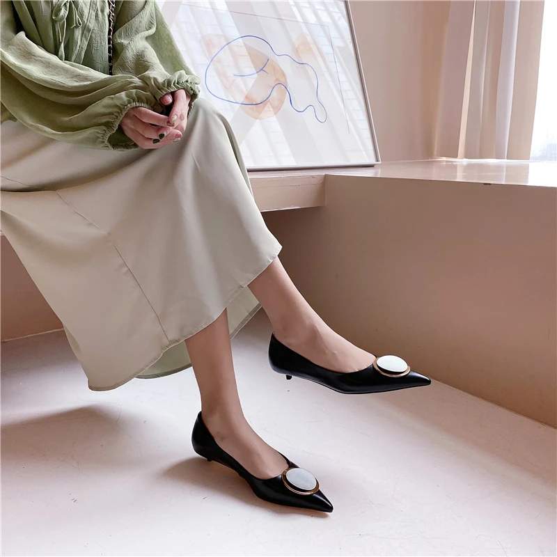 FEDONAS/Новинка Женская обувь из коровьей кожи Выразительная Свадебная