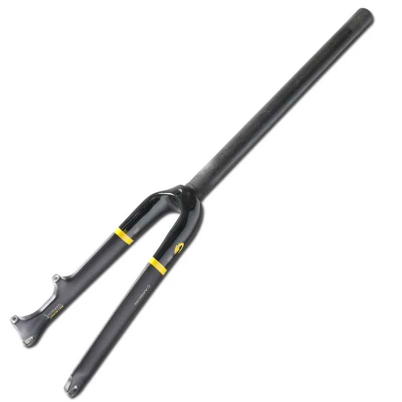 

Bicycle Front Forks Disc V Brake Newest 14 16 18 20er Inch Small Wheel Folding Bike T800 3K Full Carbon Fibre