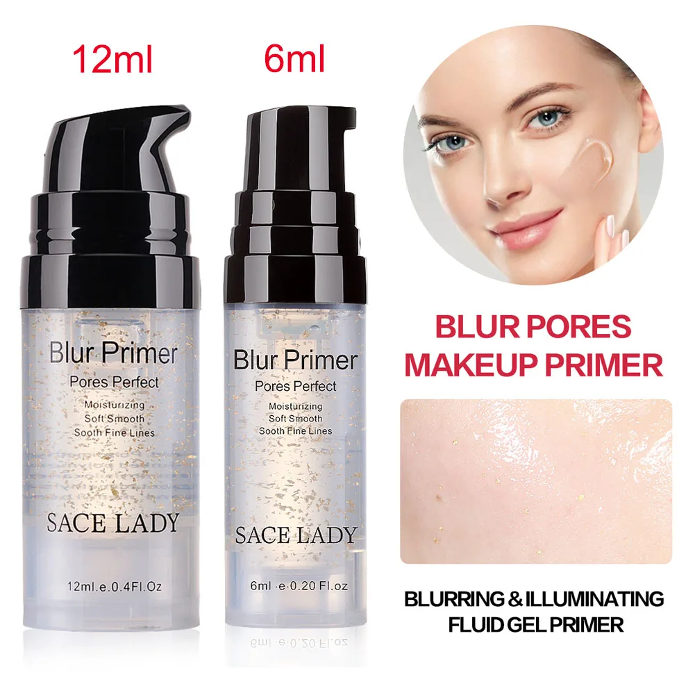 

2021 SACE LADY Blur Primer Makeup Base Face Oil Control Matte Make Up Conceal Pores Foundation Primer