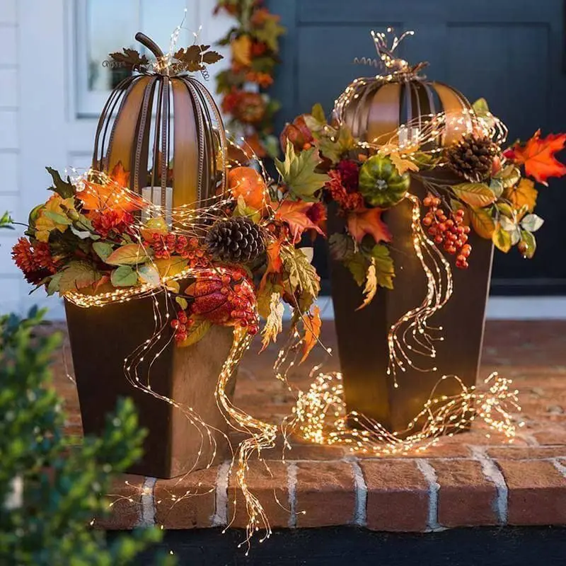 Красочные светодиодные Декоративные Атмосферу светильник уличный строка