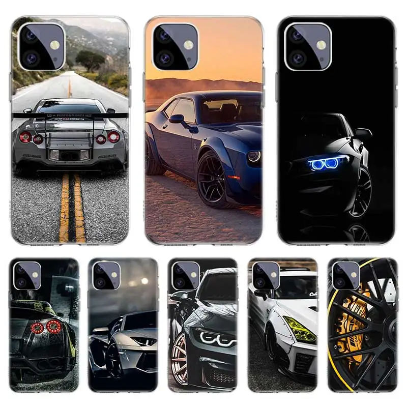 

Cool sports car super cars Case For Iphone 11 Pro 12 Pro Max 13 7 8 Plus XR XS Max X 12 Mini 6 6S SE 2020 SE2 Cover Shockproof