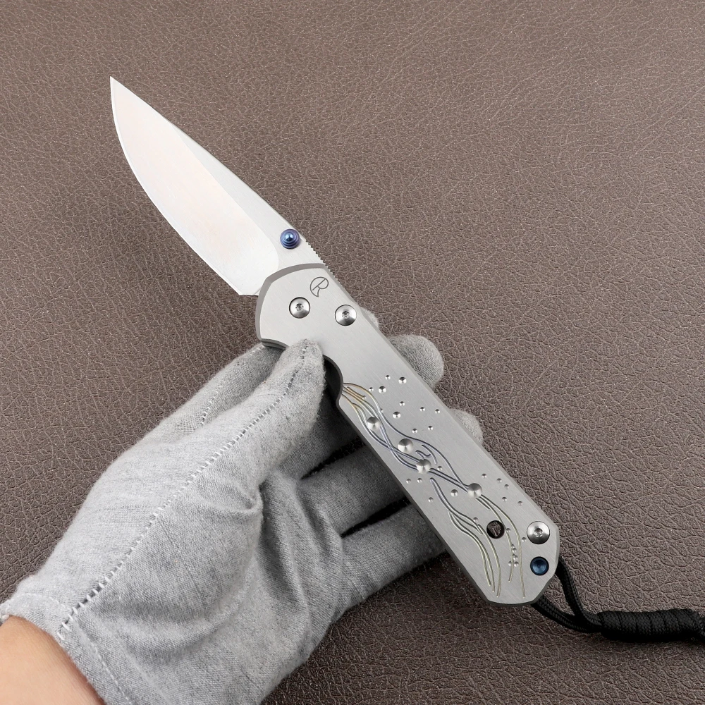 Large Sebenza 21 CPM S35vn Titanium Alloy Handle Foldable Fruit Pocket Camping Hunting Self-defense EDC Tool Kitchen Knife | Инструменты
