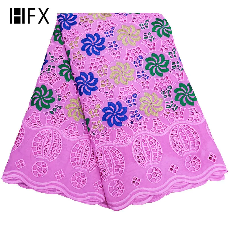 Швейцарская вуаль из чистого хлопка с камнями желтая африканская сухая