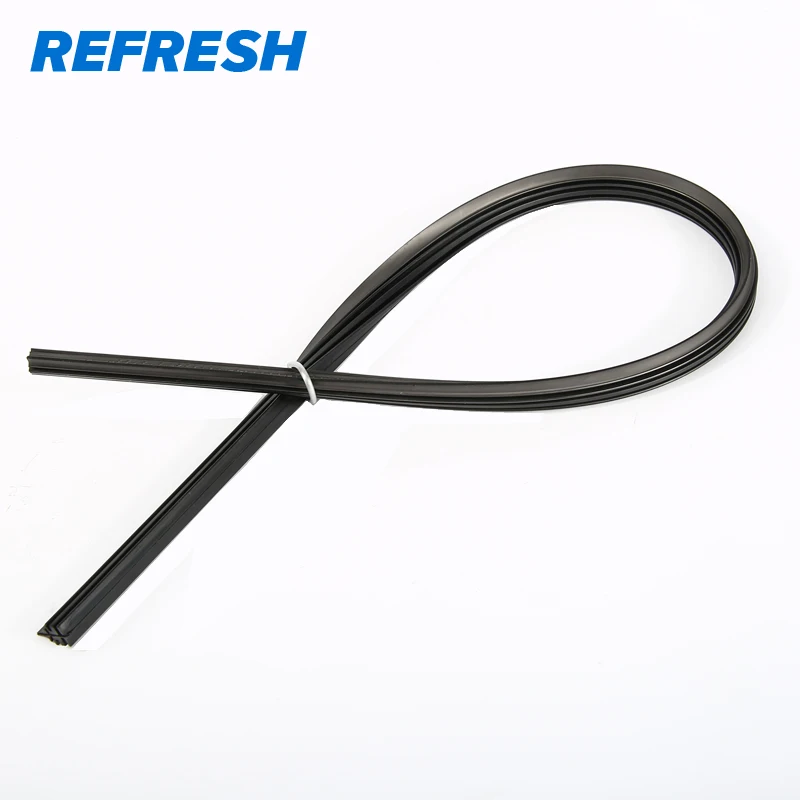 

2 pcs Refresh Wiper Refill rubber 14" TO 32"High Quality Long Life Surface for Beam / Flat Type Wiper Blades Auto Accessories