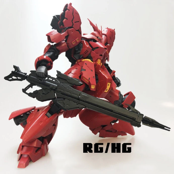 Лучевая винтовка для мобильного телефона модели Sazabi & Sinanju Gundam 1/144|Игровые фигурки