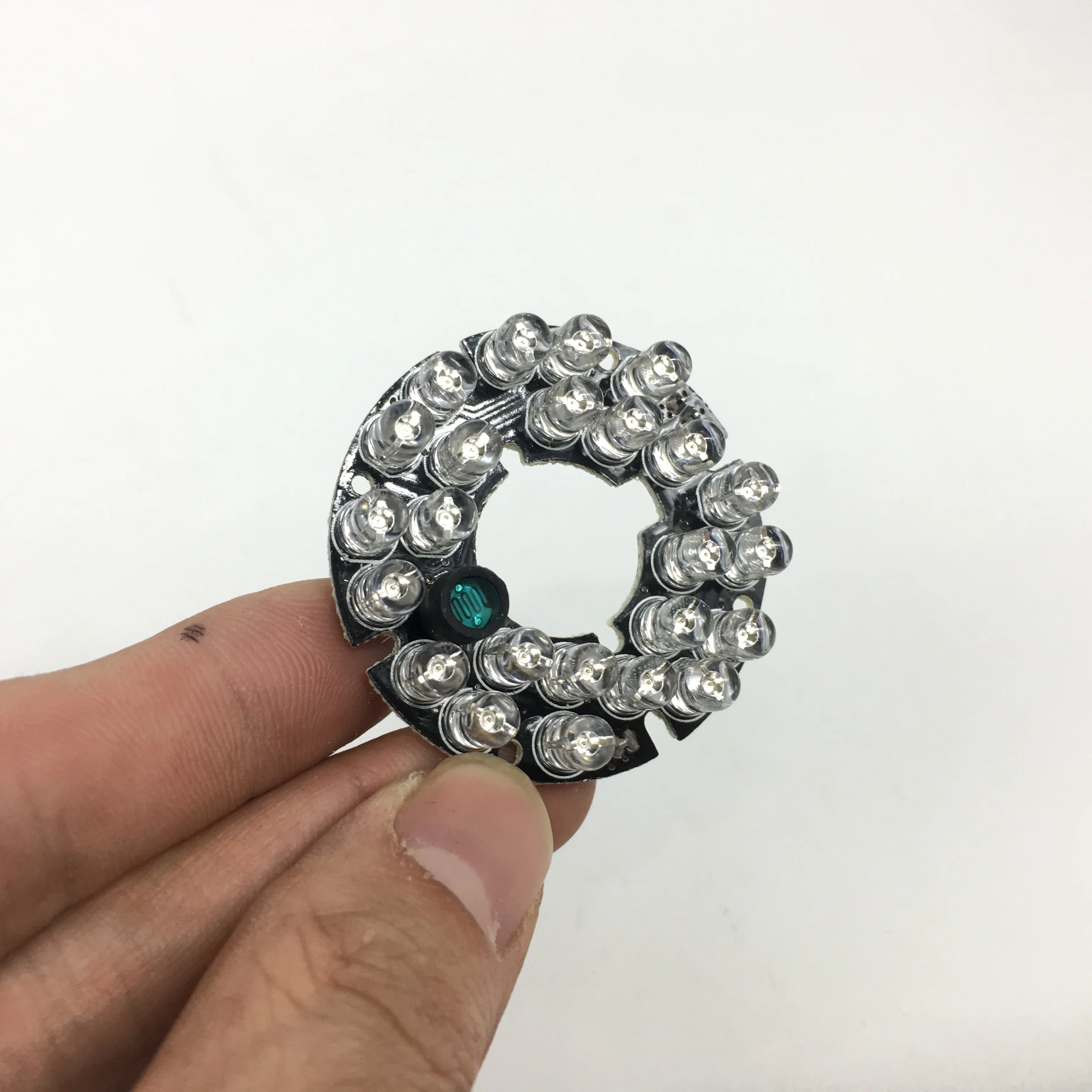 

Инфракрасная световая плата, 24 светодиода, 5 мм, инфракрасная ИК-лампа, 60 градусов, светодиодная плата, инфракрасная 24 x 5 ИК-светодиодная плата для заполняющего света видеонаблюдения