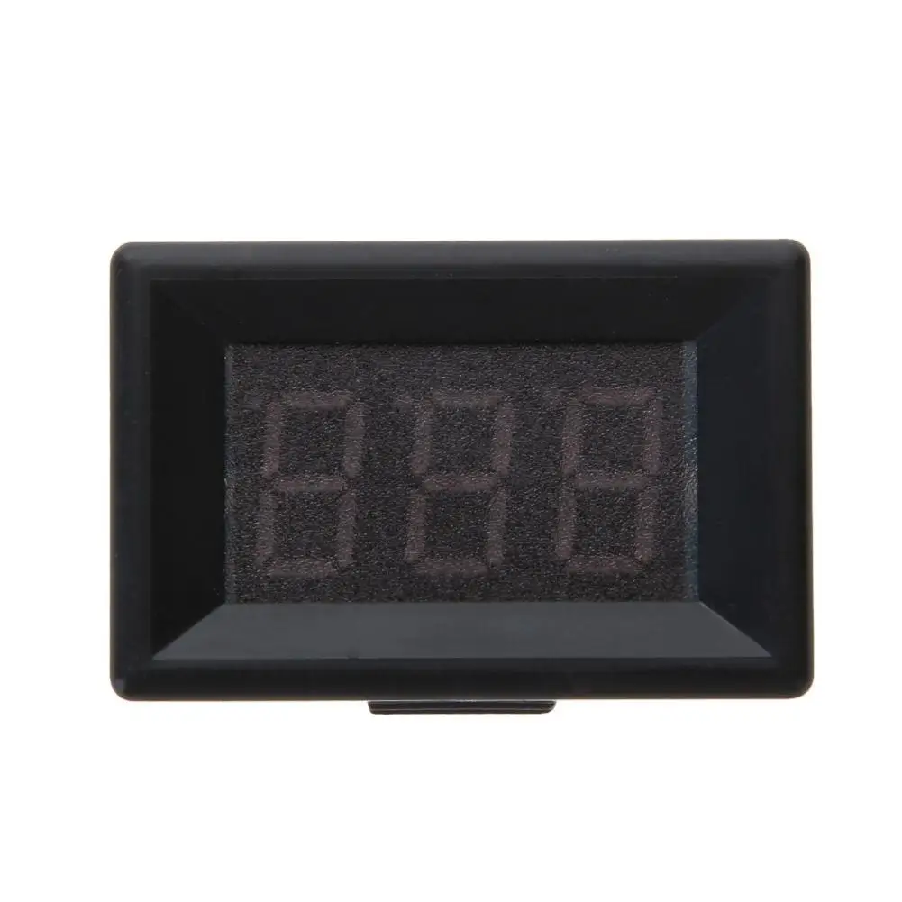Mini 0.36in DC 2.4V-30V 2-Wire LED Digital Display Panel Battery Voltmeter Volt Voltage Meter battery monitor | Инструменты