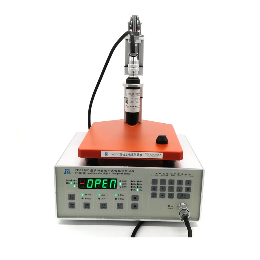 

digital four point probe meter conductivity measuring/ fourprobe meter