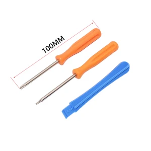 Набор отверток 3 в 1, желтый T6 T8 H ключ + инструмент для Xbox One X360, контроллер для ремонта, подарок, 1000 компл.лот