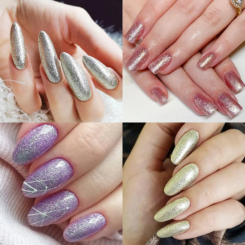 WHID CHICL Платиновый Гель лак для ногтей Набор лаков Блестящий дизайна светодиодный