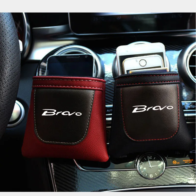 Для Fiat Bravo Автомобильная Воздушная решетка аккуратная сумка для хранения зажим
