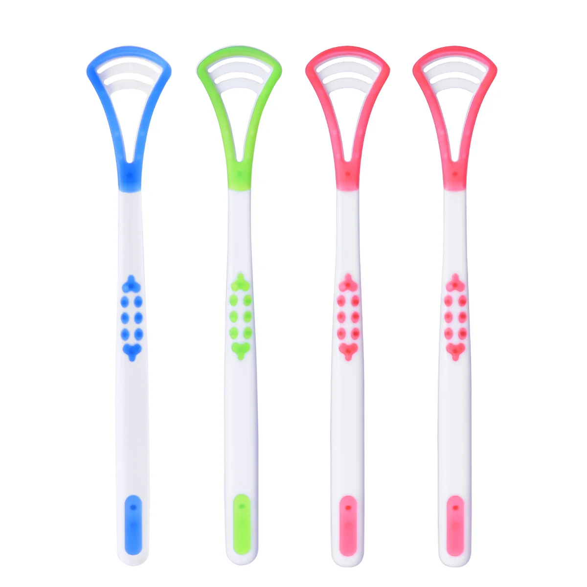 

4 шт., скребок для языка для гигиены полости рта