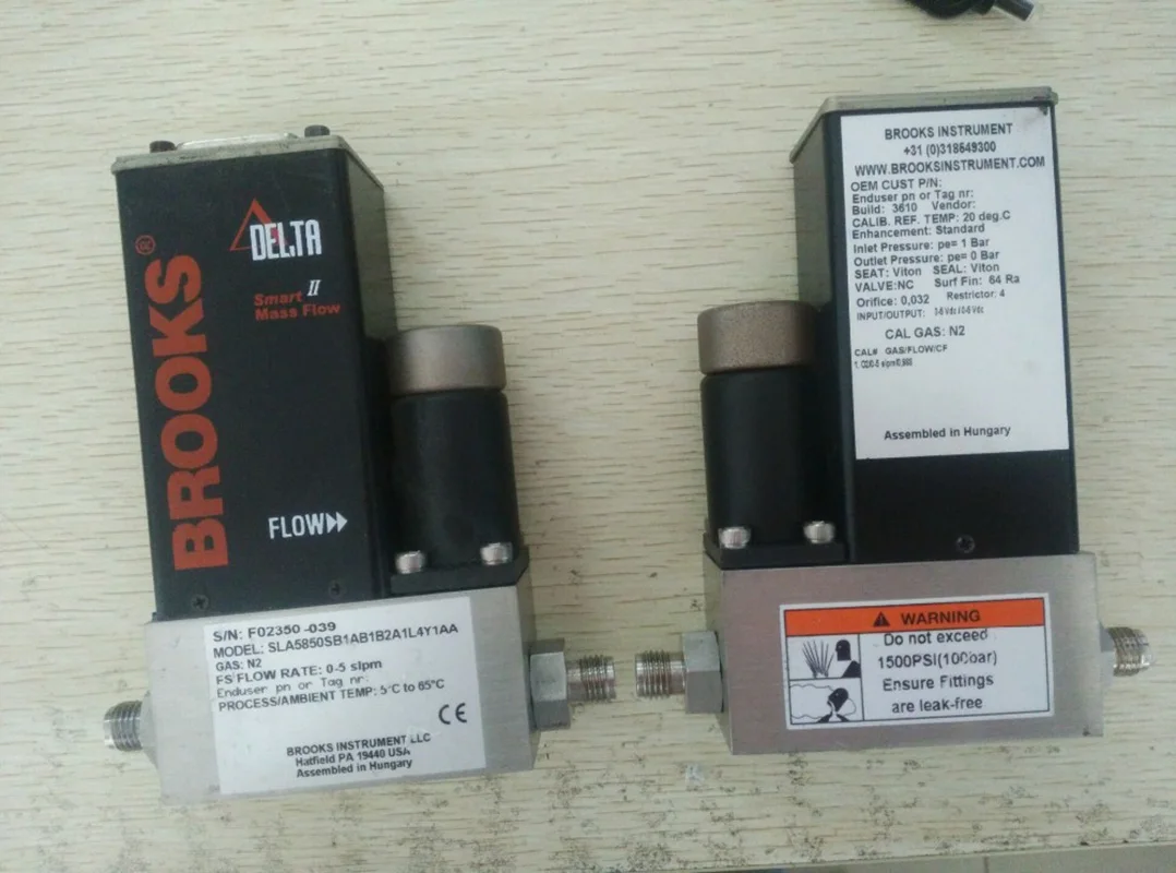 Умный массовый расход Brooks SLA5850SB1AB1B2A1 используется в хорошем состоянии |