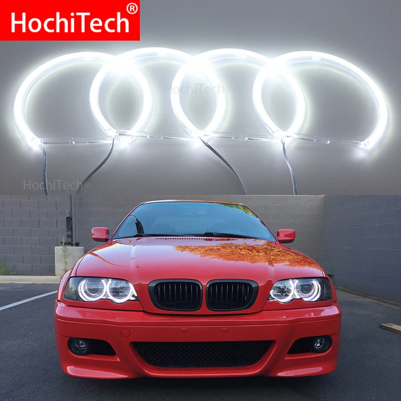 Для BMW 3 серии E46 1999 2004 Smd комплект светодиодов глаза ангела отличное ультраяркое
