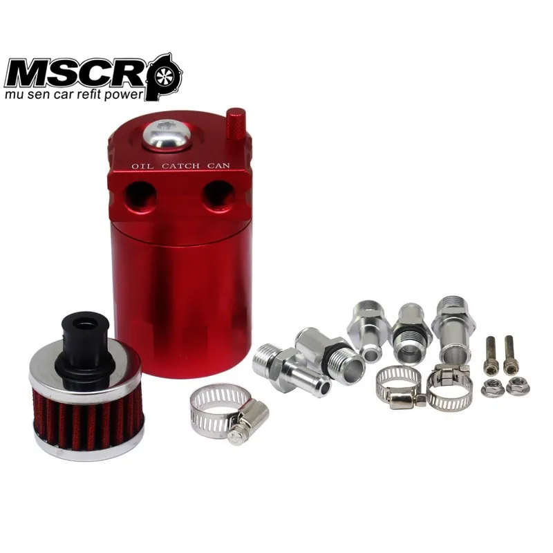 Новый алюминиевый маслоуловитель бачок резервуар/масляный бак с мини фильтром