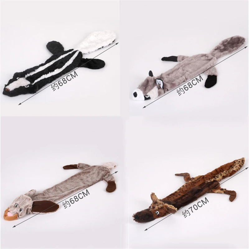 Собачка для питомцев звук игрушка в форме волка устойчивость к укусам забавная