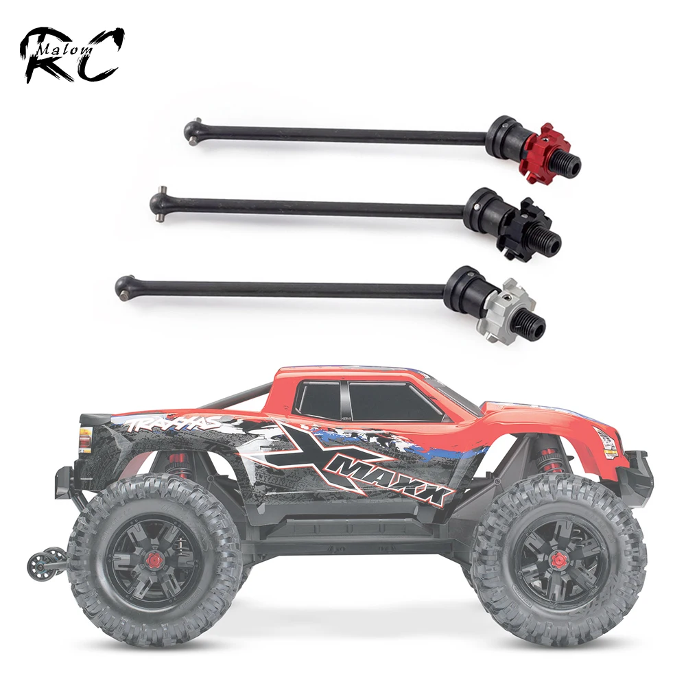 Комплект тяжелых металлических приводных валов CVD для 1/5 RC Monster Truck X-Maxx 77086-4 XMAXX 2 шт.