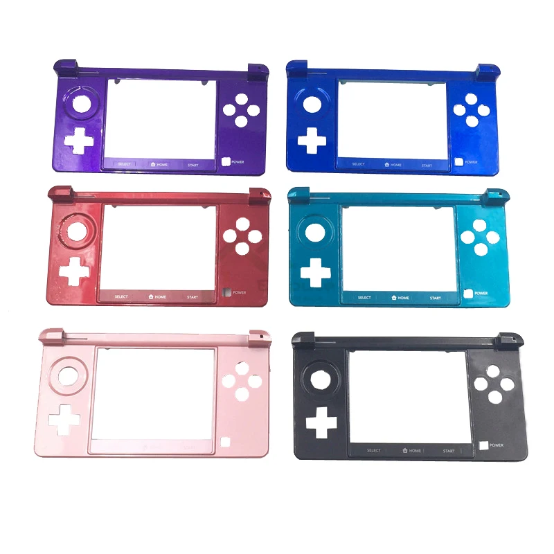 

6 Colors Original Bottom Middle Frame Housing Shell Cover Case for Nintend 3DS Middle Frame for 3DS Game Console