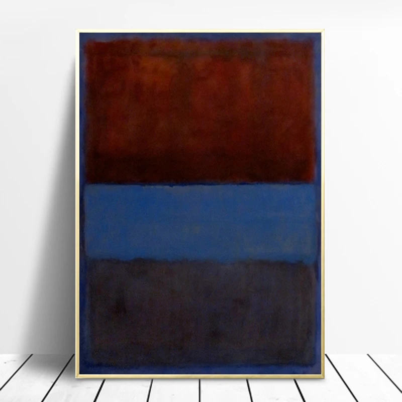 

Mark Rothko Abstract Color Canvas Art Posters and Print Scandinavian Canvas Oil Painting on The Wall Pictures Home Decor Cuadros