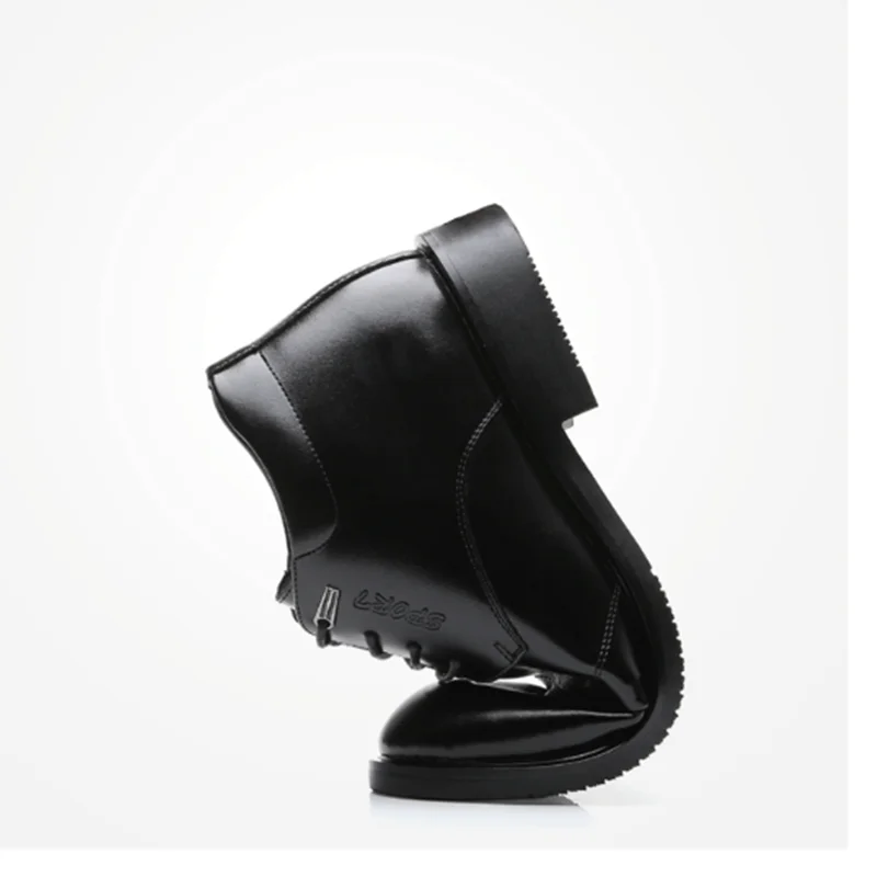 2018 новые модные высокое качество мужские теплые зимние сапоги плюс бархат Бизнес