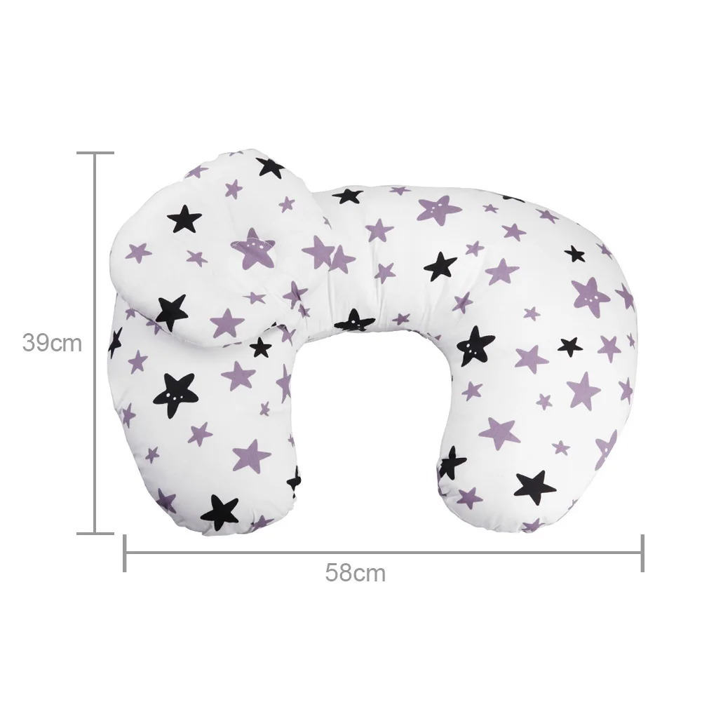 C 02 Maternity U-shaped Breast Feeding Waist Cushion Newborn Baby Breastfeeding Nursing Pillows Pregnancy Women backrest Pillow - Цвет: C 02