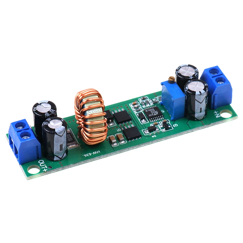 1 шт. 10A DC понижающий модуль регулятора 48V 36V 24V to 19V 12V 9V 5V 3В|Детали и аксессуары для