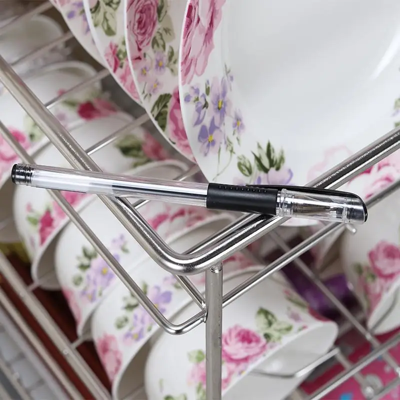 

for Organisadores Para Armario De Cosina Pantry Mutfak Malzemeleri Stainless Steel Rack Cozinha Organizer Kitchen Cabinet Basket