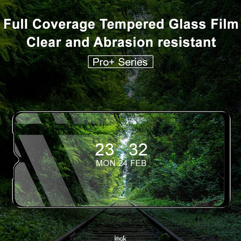 

Imak Для Samsung Galaxy A02s A03s 5G (US) чувствительное Сенсорное стекло с полным покрытием, полностью впитывает клей