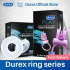 Кольцевой вибратор Durex интимные игрушки для женщин, удовольствие для пениса, для женщин, для мужчин, для клитора точки G, для пар, для взрослых, интимные товары