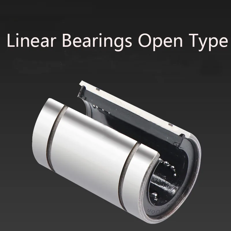 LM линейный подшипник Открытого Типа CNC линейная втулка LM10 12 13 16 20 25 30 35 40 50 60UU OP