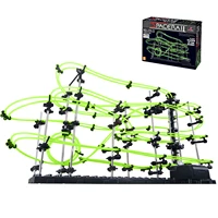 ball shooter marble run toys tracks maze with balls runes set marbles circuit ball for kids roller coaster space track