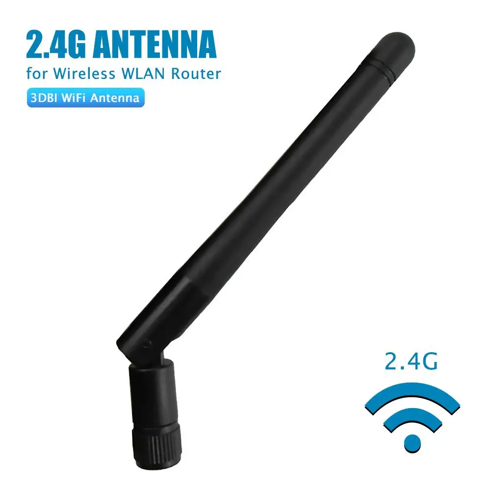 

Антенна Wi-Fi 2,4 ГГц, 3DBI, SMA, папа, двухдиапазонная антенна для беспроводного маршрутизатора WLAN, Wi-Fi антенна, Сменные аксессуары